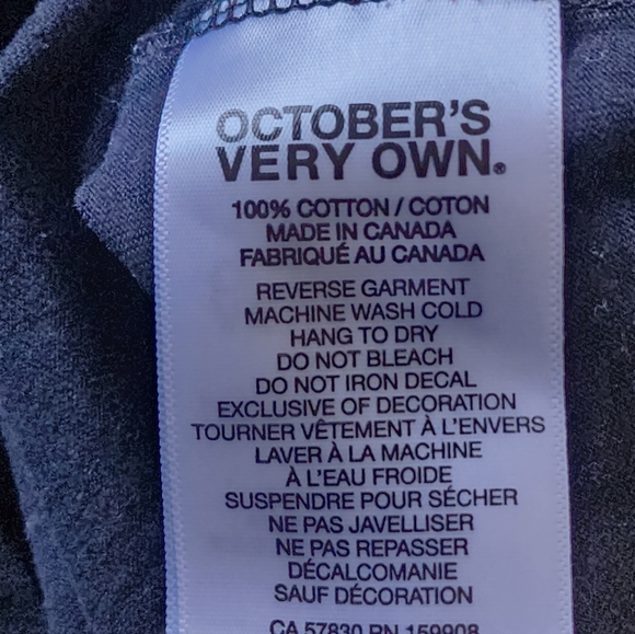 Octobers Very Own Black Graphic T-Shirt - Picture 4 of 4